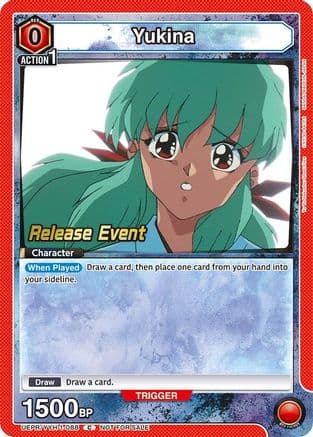 Yukina (088) — UE13BT: Yu Yu Hakusho: Ghost Files Release Event Cards