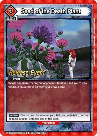 Seed of the Death Plant — UE13BT: Yu Yu Hakusho: Ghost Files Release Event Cards