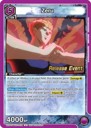 Zeru — UE13BT: Yu Yu Hakusho: Ghost Files Release Event Cards