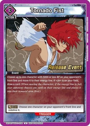 Tornado Fist — UE13BT: Yu Yu Hakusho: Ghost Files Release Event Cards