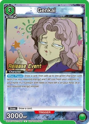 Genkai (045) — UE13BT: Yu Yu Hakusho: Ghost Files Release Event Cards