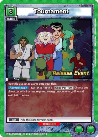Tournament — UE13BT: Yu Yu Hakusho: Ghost Files Release Event Cards