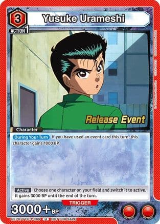 Yusuke Urameshi (069) — UE13BT: Yu Yu Hakusho: Ghost Files Release Event Cards