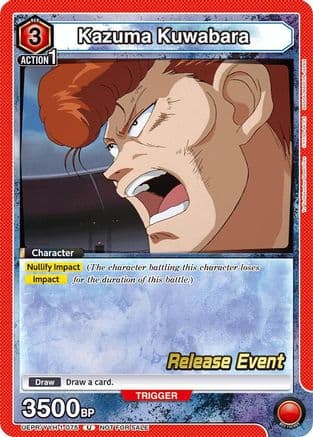 Kazuma Kuwabara (075) — UE13BT: Yu Yu Hakusho: Ghost Files Release Event Cards
