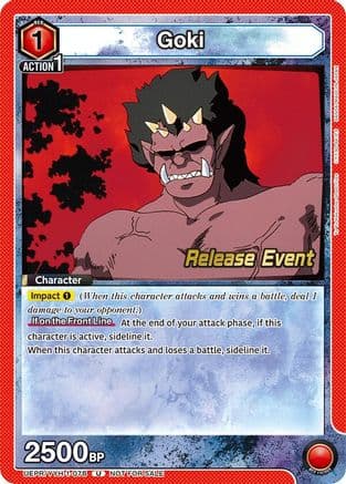 Goki (078) — UE13BT: Yu Yu Hakusho: Ghost Files Release Event Cards