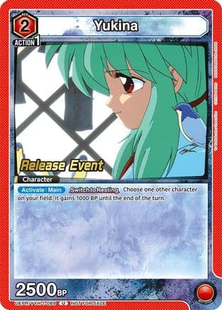 Yukina (089) — UE13BT: Yu Yu Hakusho: Ghost Files Release Event Cards