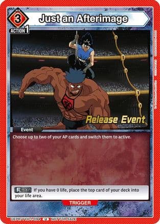 Just an Afterimage — UE13BT: Yu Yu Hakusho: Ghost Files Release Event Cards