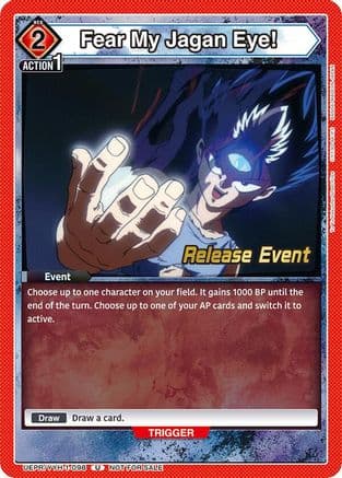 Fear My Jagan Eye! — UE13BT: Yu Yu Hakusho: Ghost Files Release Event Cards