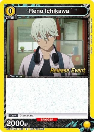 Reno Ichikawa (009) — UE12BT: Kaiju No. 8 Release Event Cards