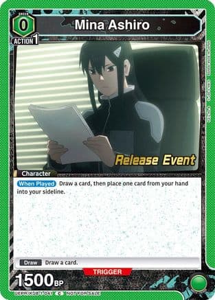 Mina Ashiro (041) — UE12BT: Kaiju No. 8 Release Event Cards