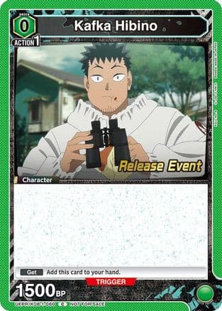 Kafka Hibino (060) — UE12BT: Kaiju No. 8 Release Event Cards