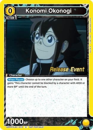 Konomi Okonogi (013) — UE12BT: Kaiju No. 8 Release Event Cards