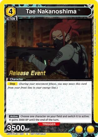 Tae Nakanoshima — UE12BT: Kaiju No. 8 Release Event Cards