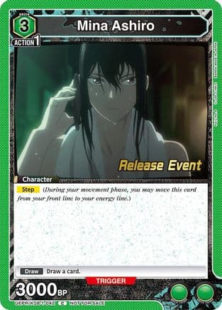 Mina Ashiro (042) — UE12BT: Kaiju No. 8 Release Event Cards