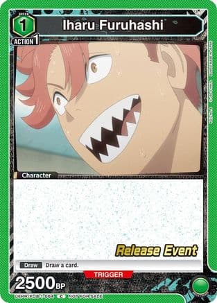 Iharu Furuhashi (064) — UE12BT: Kaiju No. 8 Release Event Cards