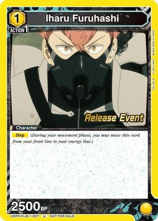Iharu Furuhashi (027) — UE12BT: Kaiju No. 8 Release Event Cards