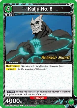 Kaiju No. 8 (053) — UE12BT: Kaiju No. 8 Release Event Cards