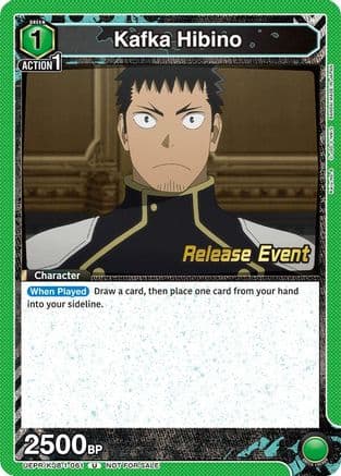 Kafka Hibino (061) — UE12BT: Kaiju No. 8 Release Event Cards