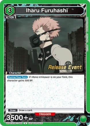 Iharu Furuhashi (065) — UE12BT: Kaiju No. 8 Release Event Cards