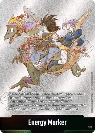 Energy Marker (E-72) — Fusion World Energy Markers