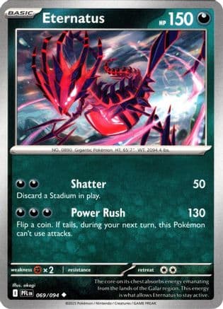 Eternatus — ME02: Phantasmal Flames Pokémon TCG card by akagi