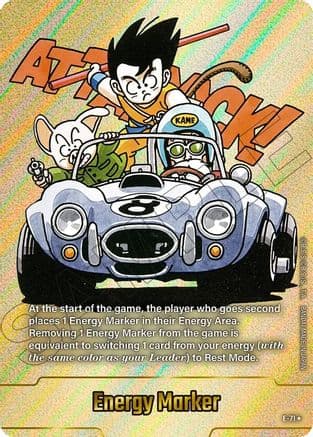 Energy Marker (E-71) (Gold) — Fusion World Energy Markers