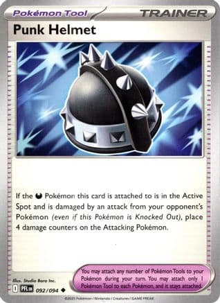Punk Helmet — ME02: Phantasmal Flames Pokémon TCG card by Studio Bora Inc.