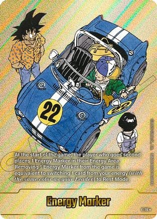 Energy Marker (E-76) (Gold) — Fusion World Energy Markers