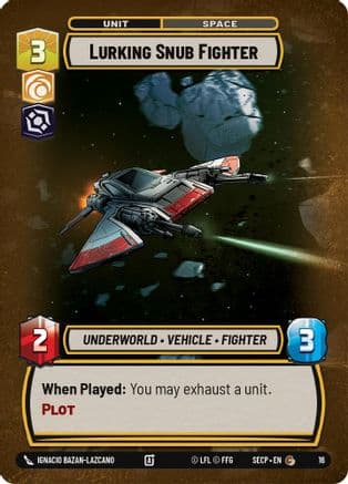 Lurking Snub Fighter — Secrets of Power - Weekly Play Promos