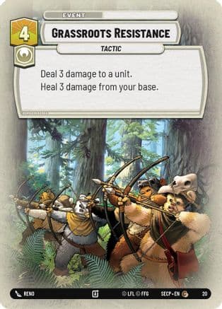 Grassroots Resistance — Secrets of Power - Weekly Play Promos