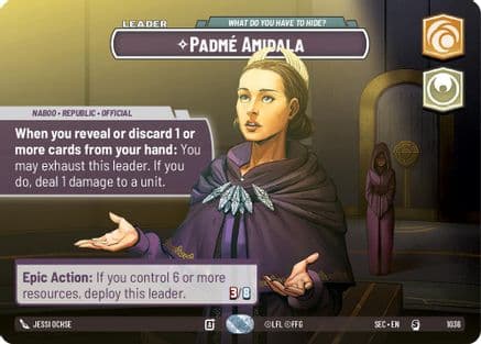 Padme Amidala - What Do You Have to Hide? (Showcase) — Secrets of Power