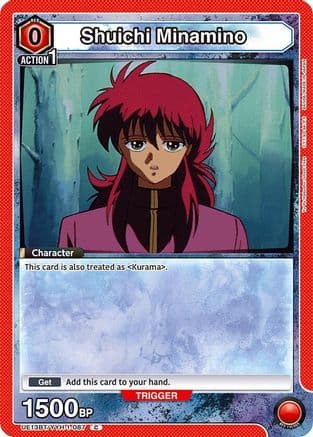 Shuichi Minamino (Box Topper Foil) — UE13BT: Yu Yu Hakusho: Ghost Files