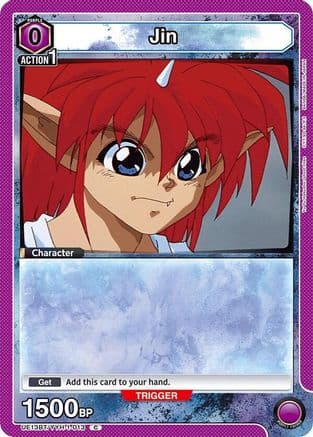 Jin (013) (Box Topper Foil) — UE13BT: Yu Yu Hakusho: Ghost Files