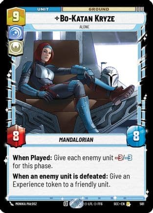 Bo-Katan Kryze - Alone (Foil) — Secrets of Power