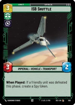 ISB Shuttle (Foil) — Secrets of Power