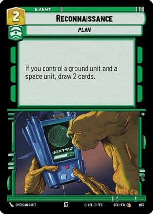 Reconnaissance (Foil) — Secrets of Power