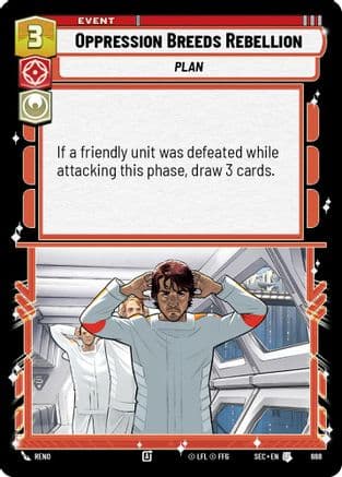 Oppression Breeds Rebellion (Foil) — Secrets of Power