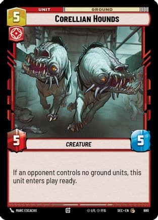 Corellian Hounds (Foil) — Secrets of Power