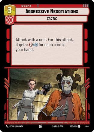 Aggressive Negotiations (Foil) — Secrets of Power