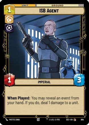 ISB Agent (Foil) — Secrets of Power