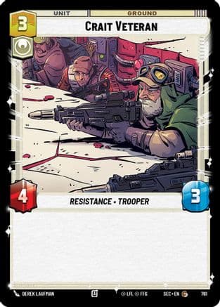 Crait Veteran (Foil) — Secrets of Power