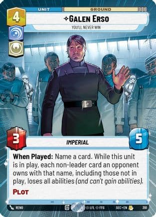 Galen Erso - You'll Never Win (Hyperspace) — Secrets of Power