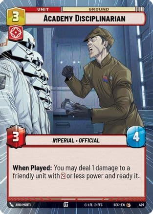 Academy Disciplinarian (Hyperspace) — Secrets of Power