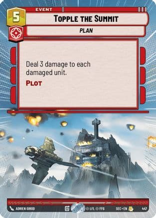 Topple the Summit (Hyperspace) — Secrets of Power