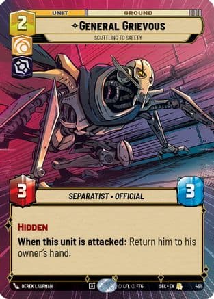 General Grievous - Scuttling to Safety (Hyperspace) — Secrets of Power