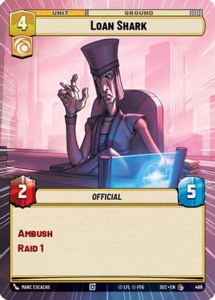 Loan Shark (Hyperspace) — Secrets of Power