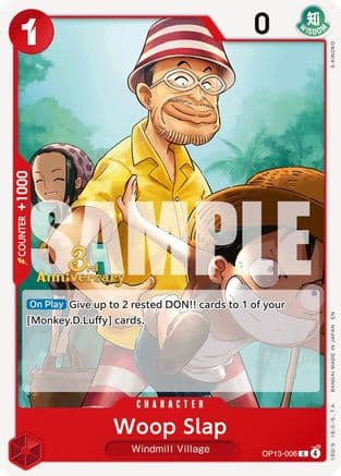 Woop Slap — Carrying On His Will: 3rd Anniversary Tournament Cards