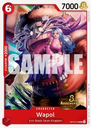 Wapol — Carrying On His Will: 3rd Anniversary Tournament Cards