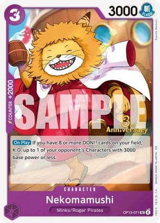 Nekomamushi — Carrying On His Will: 3rd Anniversary Tournament Cards