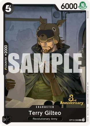 Terry Gilteo — Carrying On His Will: 3rd Anniversary Tournament Cards